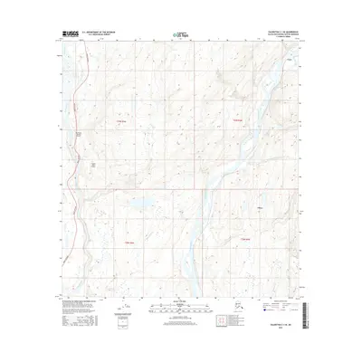 2016 Map of Talkeetna C-1 SE, 2016 Print