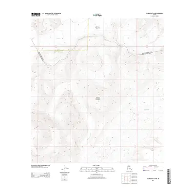 2014 Map of Talkeetna C-4 NW, 2014 Print