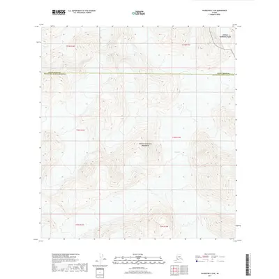 2017 Map of Talkeetna C-5 NE, 2017 Print