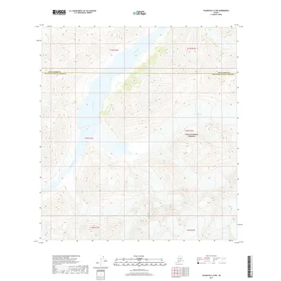 2017 Map of Talkeetna C-5 NW, 2017 Print