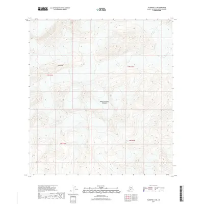 2017 Map of Talkeetna C-5 SE, 2017 Print