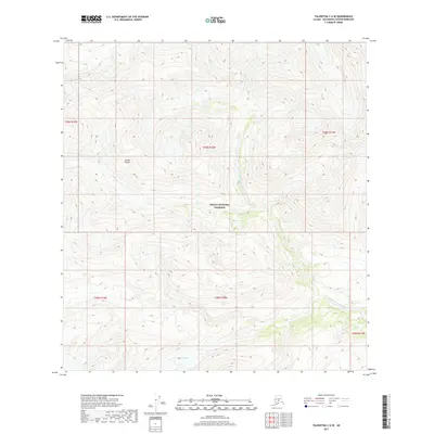 2017 Map of Talkeetna C-6 SE, 2017 Print