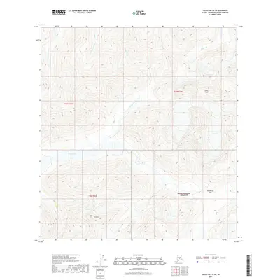 2017 Map of Talkeetna C-6 SW, 2017 Print