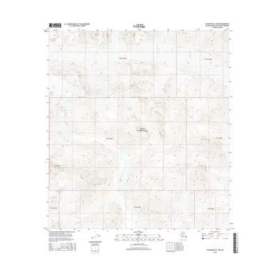2016 Map of Talkeetna D-1 NW, 2016 Print