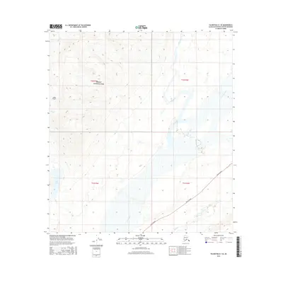 2016 Map of Talkeetna D-1 SE, 2016 Print