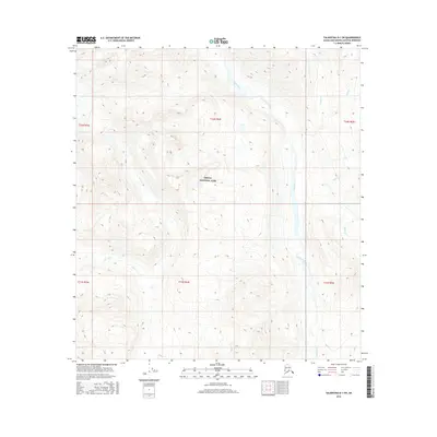 2016 Map of Talkeetna D-1 SW, 2016 Print
