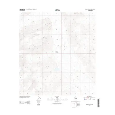 2014 Map of Talkeetna D-2 SW, 2014 Print