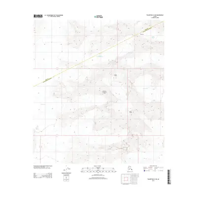 2014 Map of Talkeetna D-3 NE, 2014 Print