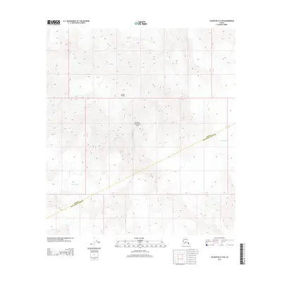 2014 Map of Talkeetna D-3 NW, 2014 Print