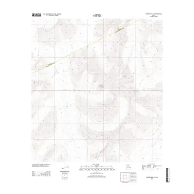 2014 Map of Talkeetna D-4 SE, 2014 Print