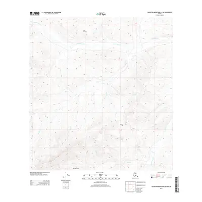 2013 Map of Talkeetna Mountains A-1 SW, 2013 Print