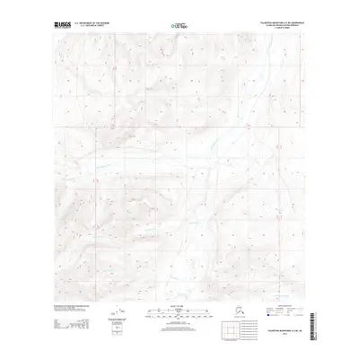 2013 Map of Talkeetna Mountains A-2 NE, 2013 Print
