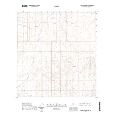 2023 Map of Talkeetna Mountains A-2 NW, 2023 Print