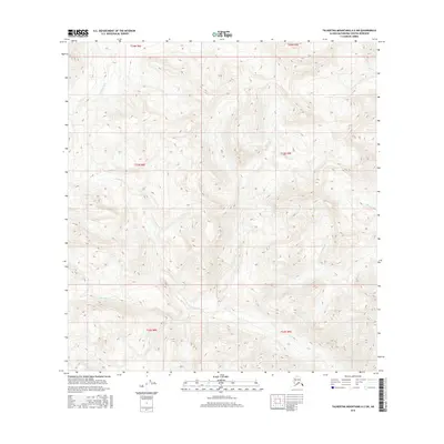 2016 Map of Talkeetna Mountains A-2 SW, 2016 Print