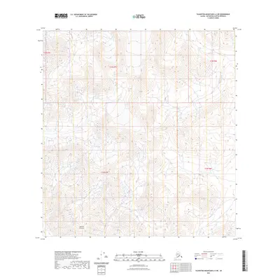 2023 Map of Talkeetna Mountains A-3 NE, 2023 Print