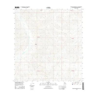 2016 Map of Talkeetna Mountains A-3 SE, 2016 Print