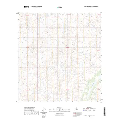 2023 Map of Talkeetna Mountains A-3 SW, 2023 Print
