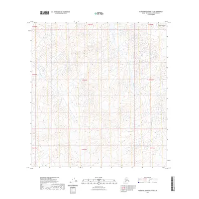 2023 Map of Talkeetna Mountains A-4 SW, 2023 Print