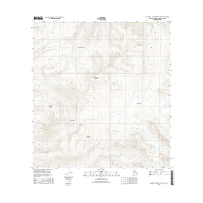 2016 Map of Talkeetna Mountains A-5 NW, 2016 Print