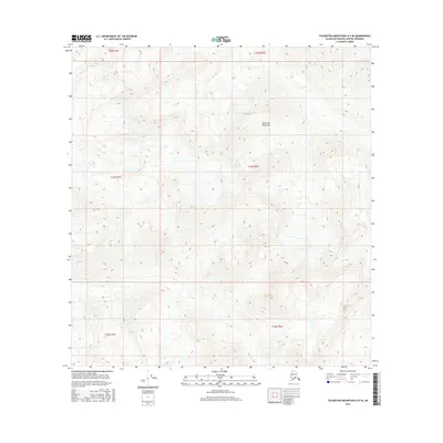 2016 Map of Talkeetna Mountains A-5 SE, 2016 Print