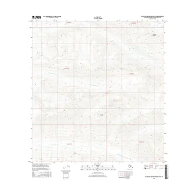 2016 Map of Talkeetna Mountains A-5 SW, 2016 Print