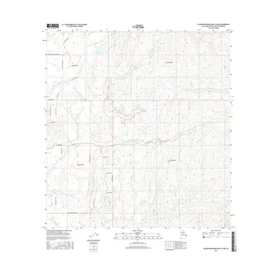 2016 Map of Talkeetna Mountains A-6 NW, 2016 Print