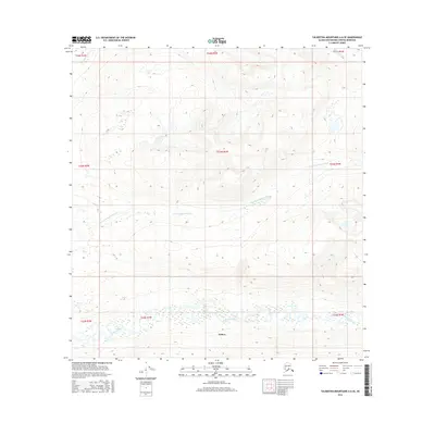 2016 Map of Talkeetna Mountains A-6 SE, 2016 Print