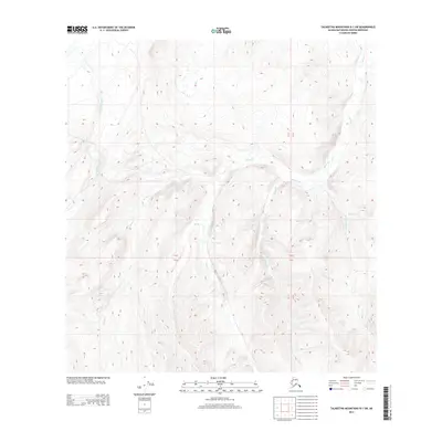 2013 Map of Talkeetna Mountains B-1 SW, 2013 Print