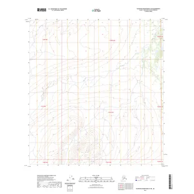 2023 Map of Talkeetna Mountains B-2 NE, 2023 Print
