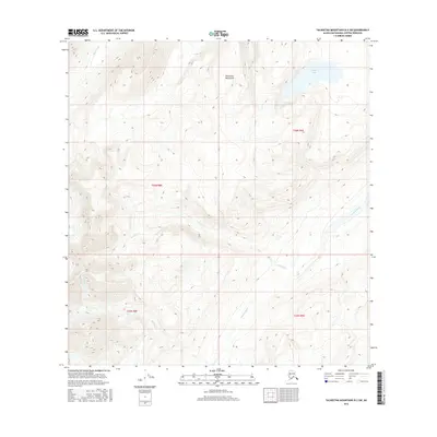 2016 Map of Talkeetna Mountains B-2 SW, 2016 Print
