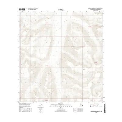 2016 Map of Talkeetna Mountains B-3 NE, 2016 Print