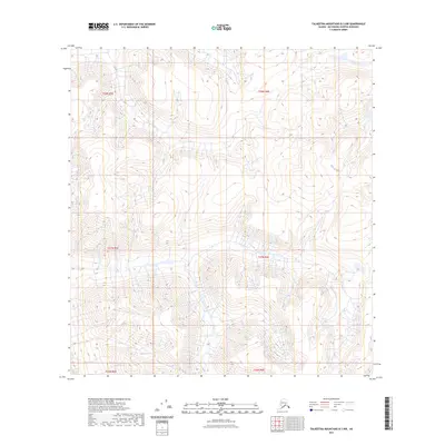 2023 Map of Talkeetna Mountains B-3 NW, 2023 Print