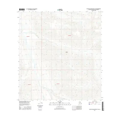 2016 Map of Talkeetna Mountains B-3 SW, 2016 Print