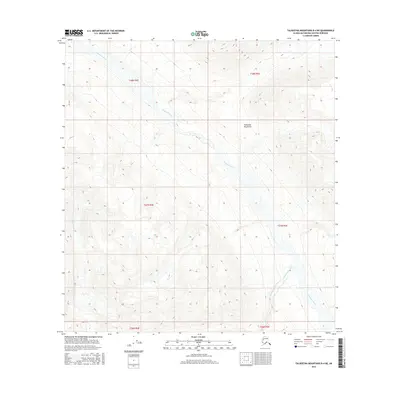 2016 Map of Talkeetna Mountains B-4 NE, 2016 Print
