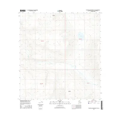 2016 Map of Talkeetna Mountains B-5 SW, 2016 Print