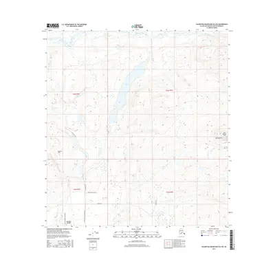 2016 Map of Talkeetna Mountains B-6 SW, 2016 Print