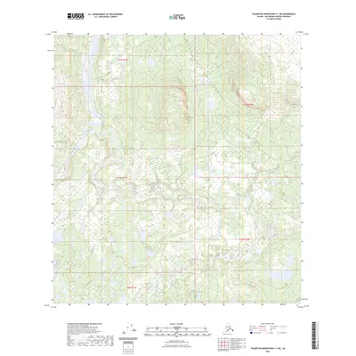 2023 Map of Talkeetna Mountains C-1 NE, 2023 Print