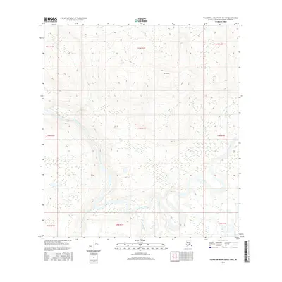 2016 Map of Talkeetna Mountains C-1 NW, 2016 Print