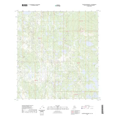 2023 Map of Talkeetna Mountains C-1 SE, 2023 Print