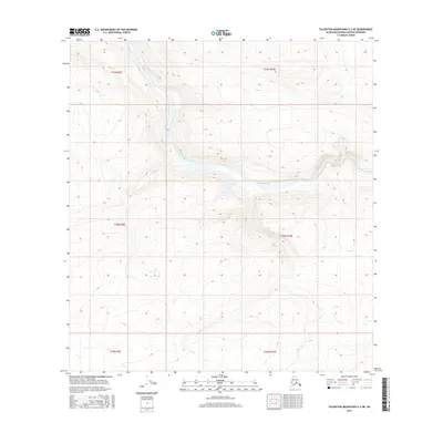 2016 Map of Talkeetna Mountains C-2 NE, 2016 Print