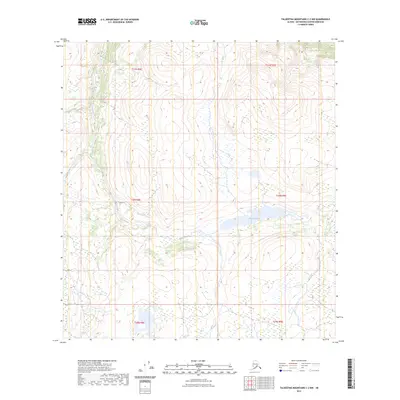 2023 Map of Talkeetna Mountains C-2 NW, 2023 Print
