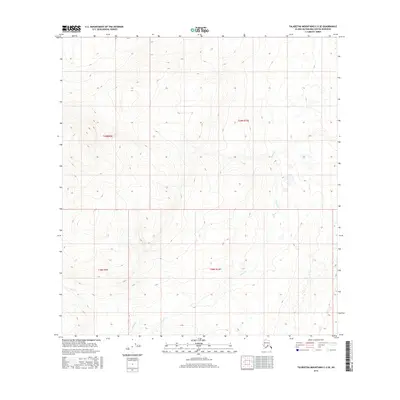 2016 Map of Talkeetna Mountains C-2 SE, 2016 Print