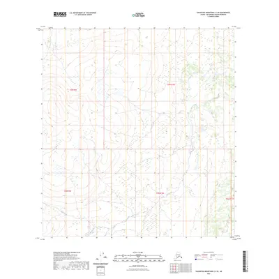 2023 Map of Talkeetna Mountains C-2 SE, 2023 Print