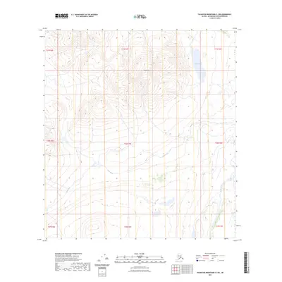 2023 Map of Talkeetna Mountains C-3 NE, 2023 Print