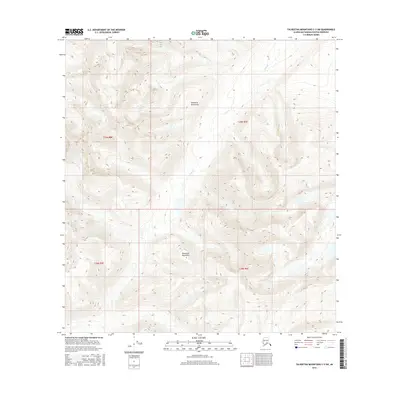 2016 Map of Talkeetna Mountains C-3 SW, 2016 Print