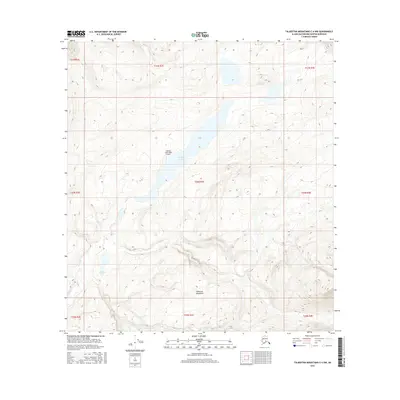 2016 Map of Talkeetna Mountains C-4 NW, 2016 Print