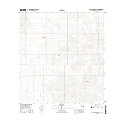 2016 Map of Talkeetna Mountains C-4 SE, 2016 Print