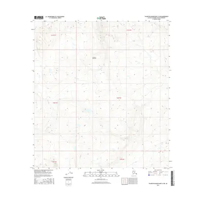 2016 Map of Talkeetna Mountains C-5 NE, 2016 Print