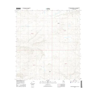 2016 Map of Talkeetna Mountains C-5 SW, 2016 Print