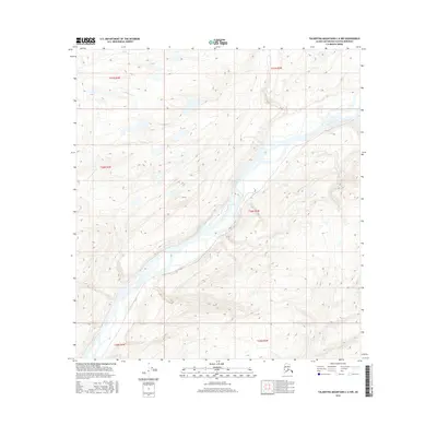 2016 Map of Talkeetna Mountains C-6 NW, 2016 Print